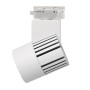 LED-Strahler 40W GRAZ Weiss Chip Bridgelux 3CCT - Einphasenschiene - 4400Lm - CRI +98