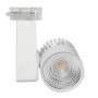 LED-Strahler 40W GRAZ Weiss Chip Bridgelux 3CCT - Einphasenschiene - 4400Lm - CRI +98