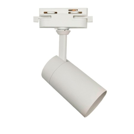 Schienenstrahler - BORNE WEISS - Für GU10-Lampen - Monophasiges Aluminium