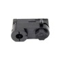 dreiphasigSchienenadapter Stecker Schwarz