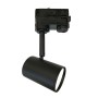 Schienenlampe SCHWARZ für Lampe GU10 - THREE-PHASE