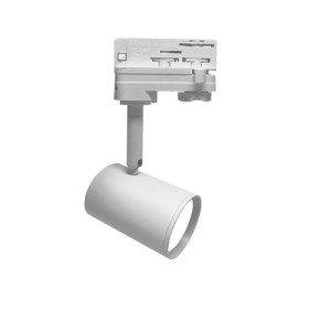 Schienenlampe WEISS für Lampe GU10 - THREE-PHASE