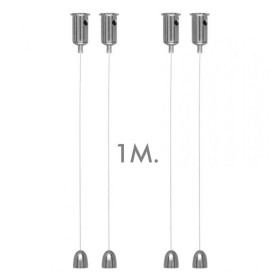 Aufhängeset - für LED-Leuchte - 1 Meter Aufhängeset - für LED-Leuchte - 1 Meter