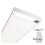 Oberflächenmontagesatz für LED-Panel 120x30 - H65mm
