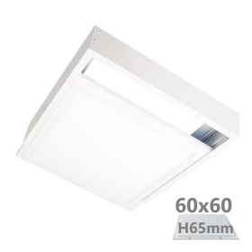 Oberflächenmontagesatz für LED-Panel 60x60 - H65mm Oberflächenmontagesatz für LED-Panel 60x60 - H65mm
