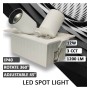 Downlight LED 12W - DREHBARES PERISKOP - Rechteckig - CCT Farbwahl
