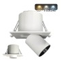 Downlight LED 6W - DREHBARES PERISKOP - Quadrat - CCT Farbwahl