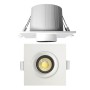 Downlight LED 6W - DREHBARES PERISKOP - Quadrat - CCT Farbwahl
