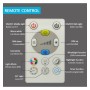 Downlight LED 6W RGB+CCT - Control Remoto - Chip Lumileds