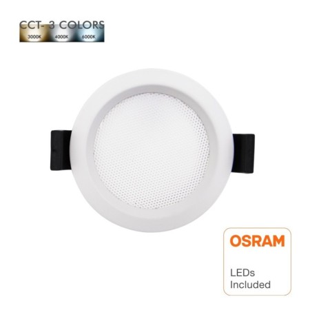 LED Einbauleuchte 12W - 8W- 5W Rund - OSRAM CHIP DURIS E 2835 - CCT - UGR17