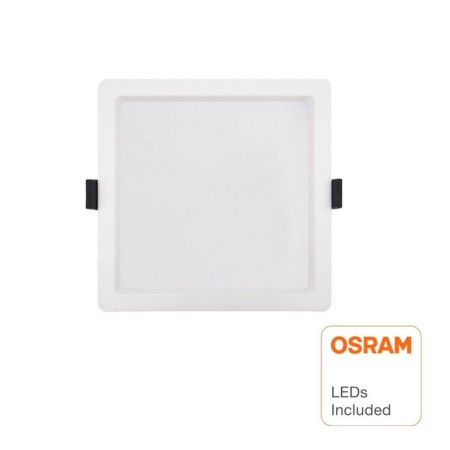 LED Einbauleuchte 15W Quadratisch - OSRAM CHIP DURIS E 2835 - CCT - UGR17