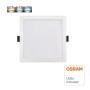 LED Einbauleuchte 15W Quadratisch - OSRAM CHIP DURIS E 2835 - CCT - UGR17