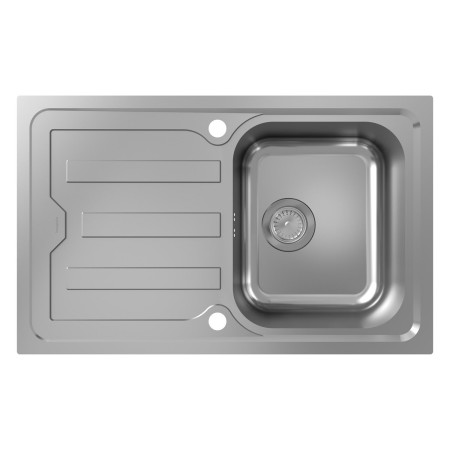 hansgrohe S44 S440-F342 79 Einbauspüle 342 mit Abtropffläche kurz und automatischer Ablaufgarnitur