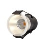 LED Strahler Downlight LED 5W Perlenchrom Bridgelux Chip - 40° - UGR1- CCT1