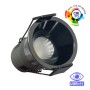 LED Strahler Downlight LED 6W Chrom schwarz Bridgelux Chip - 40° - UGR11- CCT