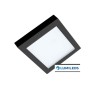 Downlight + LED-Deckenleuchte - Quadrat - MOSS SCHWARZ LUMILEDS - 18W EINSTELLBAR - Wählbare CCT-Farbe