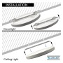 Downlight + LED-Deckenleuchte - Rund - MOSS Weiss LUMILEDS - 24W EINSTELLBAR - Wählbare CCT-Farbe