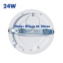 Downlight + LED-Deckenleuchte - Rund - MOSS Weiss LUMILEDS - 24W EINSTELLBAR - Wählbare CCT-Farbe