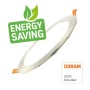 LED Einbauleuchte Runde 24W Edelstahl - CCT - OSRAM CHIP DURIS E 2835