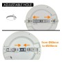 copy of Downlight + LED-Deckenleuchte - Rund - MOSS Weiss LUMILEDS- 18W EINSTELLBAR - Wählbare CCT-Farbe