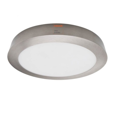 LED Deckenleuchte 15W Kreisförmig Edelstahl - CCT - OSRAM CHIP DURIS E 2835