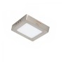 LED Deckenleuchte 8W Quadratischer Edelstahl - CCT - OSRAM CHIP DURIS E 2835