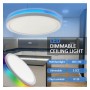 LED Deckenrunde Oberfläche 18W RGB+CCT - Control Remoto - Chip Lumileds