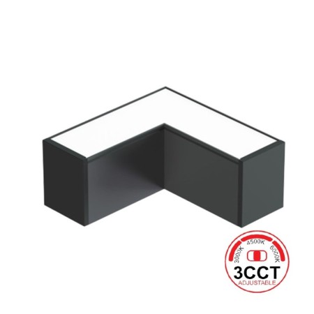 LED-Winkelverbinder 9W - POLARIS - Lineare Interkonnektivität - 3CCT - 90º