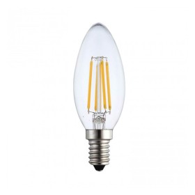 10stk. LED Lampe E14 4W C35 Kerze Glühfaden 2700K 10stk. LED Lampe E14 4W C35 Kerze Glühfaden 2700K