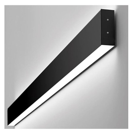 LED Wandleuchte Lineare - NEW WASHINGTON SCHWARZ - 0.44 - 0.94m - 1.44m - 1.94m- IP54- Dimmbar