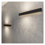 LED Wandleuchte Lineare - NEW WASHINGTON SCHWARZ - 0.44 - 0.94m - 1.44m - 1.94m- IP54- Dimmbar