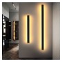LED Wandleuchte Lineare - NEW WASHINGTON SCHWARZ - 0.44 - 0.94m - 1.44m - 1.94m- IP54- Dimmbar