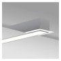 Lineare LED - Einbau - MOSKAU MINI SILBER - 0.44m - 0.94m - 1.44m - 1.94m - IP54- Dimmbar