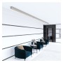 Lineare LED - Deckenaufbauleuchte - ANTONIUS Steingrau- 0,5 m - 1m - 1,5m - 2m - Dimmbar