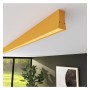 Lineare LED - Deckenaufbauleuchte - LOLA pastellgelb- 0,5 m - 1m - 1,5m - 2m - Dimmbar