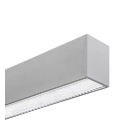 Lineare LED - Deckenaufbauleuchte - MÜNCHEN MINI SILBER - 0.44m - 0.94m - 1,44m - 1.94m - IP54- Dimmbar
