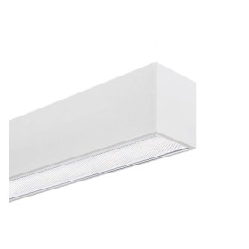 Lineare LED - Deckenaufbauleuchte - MÜNCHEN MINI WEISS - 0.44m - 0.94m - 1.44m - 1.94m - IP54- Dimmbar