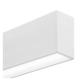 Lineare LED - Deckenaufbauleuchte - MÜNCHEN WEISS - 0.5m - 1m - 1,5m - 2m - IP54 - Dimmbar