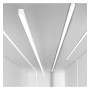 Lineare LED - Deckenaufbauleuchte - MÜNCHEN WEISS - 0.5m - 1m - 1,5m - 2m - IP54 - Dimmbar