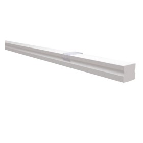 Lineare LED - Deckenaufbauleuchte - NEW YORK SILBER - 0.44m - 0.94m - 1.44m - 1.94m - IP54- Dimmbar