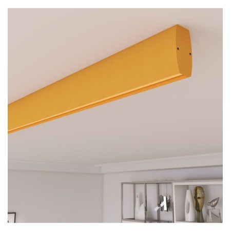 Lineare LED - Deckenaufbauleuchte - RICHARD pastellgelb- 0,5 m - 1m - 1,5m - 2m - Dimmbar