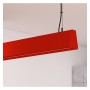 Linearlampe Pendelleuchte LED - CARMEN Tomatenrot - 0,5 m - 1m - 1,5m - 2m - Dimmbar