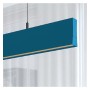 Linearlampe Pendelleuchte LED - LOLA Azurblau - 0,5 m - 1m - 1,5m - 2m - Dimmbar