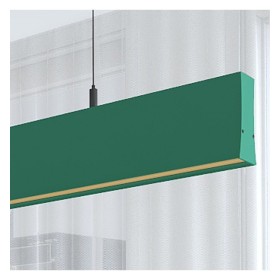 Linearlampe Pendelleuchte LED - LOLA Patinagrün - 0,5 m - 1m - 1,5m - 2m - Dimmbar