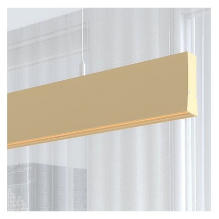 Linearlampe Pendelleuchte LED - LOLA Strukturelfenbein - 0,5 m - 1m - 1,5m - 2m - Dimmbar