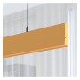 Linearlampe Pendelleuchte LED - LOLA Strukturpastellgelb - 0,5 m - 1m - 1,5m - 2m - Dimmbar