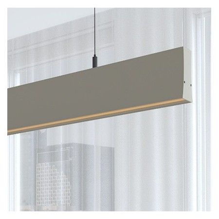 Linearlampe Pendelleuchte LED - LOLA Struktursteingrau - 0,5 m - 1m - 1,5m - 2m - Dimmbar