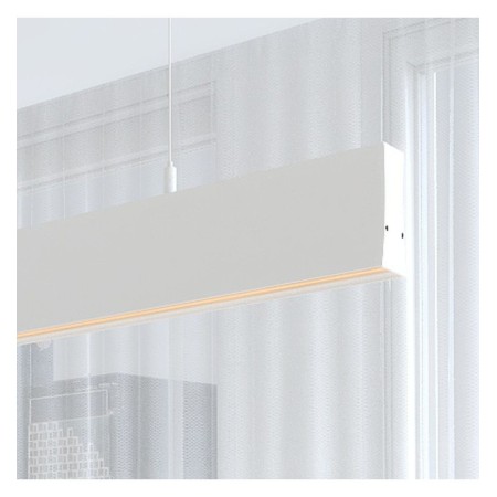 Linearlampe Pendelleuchte LED - LOLA Weiss - 0,5 m - 1m - 1,5m - 2m - Dimmbar
