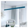 Linearlampe Pendelleuchte LED - RICHARD Azurblau - 0,5 m - 1m - 1,5m - 2m - Dimmbar