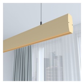 Linearlampe Pendelleuchte LED - RICHARD Elfenbein - 0,5 m - 1m - 1,5m - 2m - Dimmbar